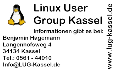 Visitenkarte der LUG Kassel